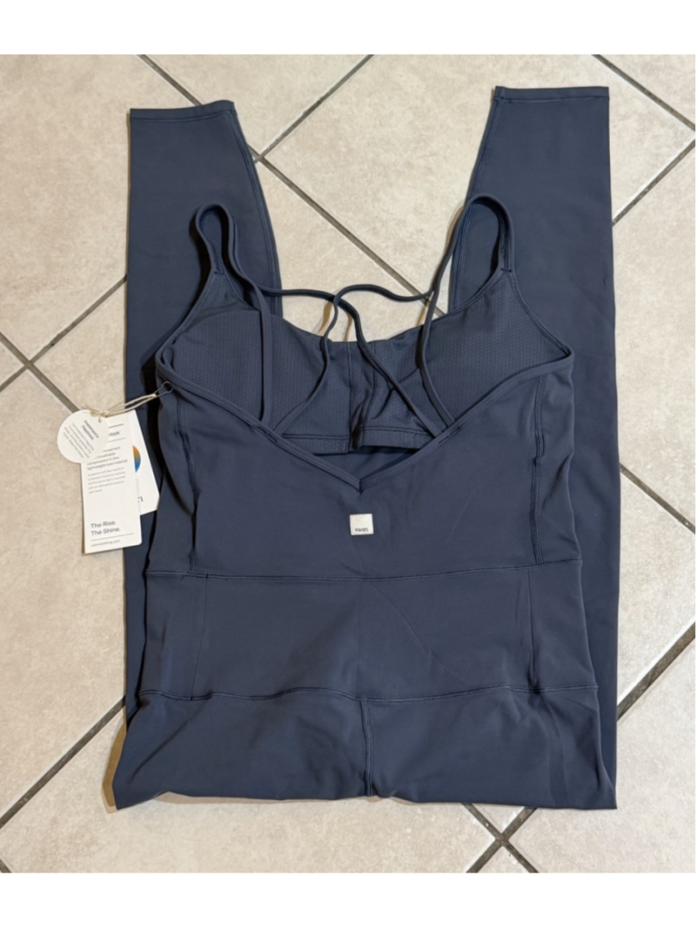 VUORI MINDSET JUMPSUIT AZURE COLOR SIZE LARGE